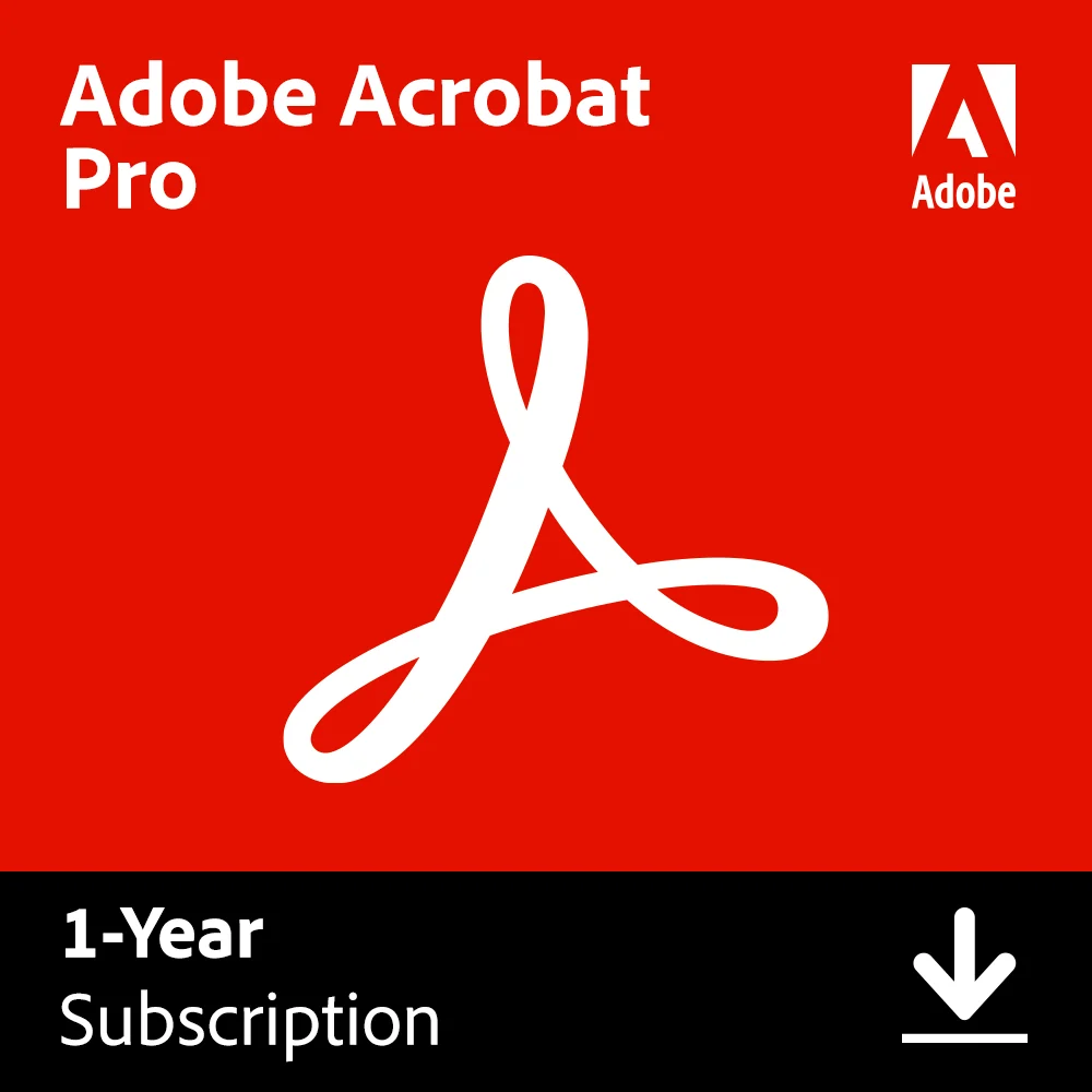 Adobe Acrobat Pro — 1 an